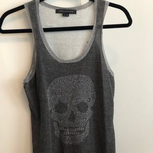 Skull cashmere skull tank!